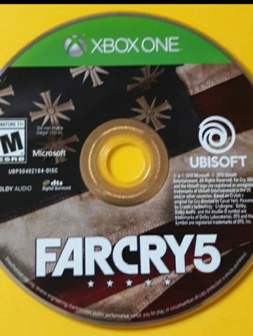 Microsoft Xbox One Far Cry 5 Disc - Black, Green, White